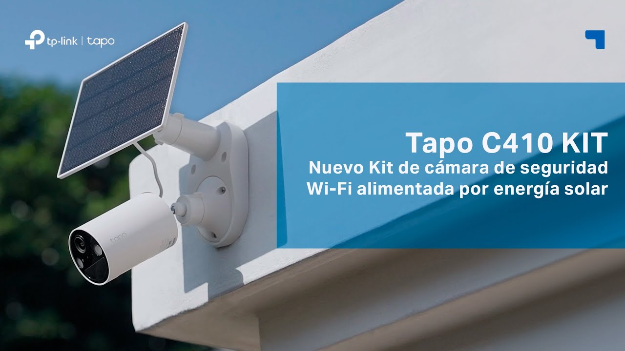 NUEVA Cámara de Vigilancia Wi-Fi con batería y panel solar | Protege tu hogar y familia 24h al día