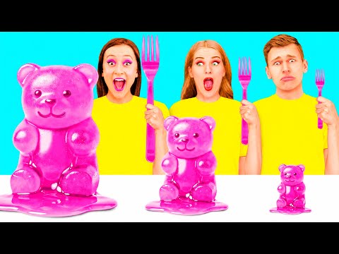Big, Medium and Small Plate Challenge | Crazy Pranks and Tricks by TeenTeam Challenge