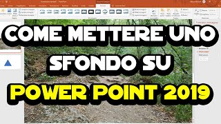 Come mettere uno sfondo su PowerPoint 2019 screenshot 4