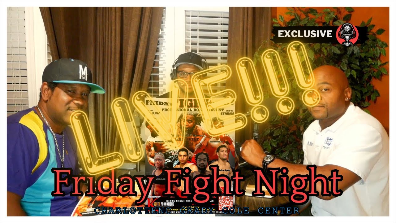 Friday Fight Night Live!!!! | Your Support Group Podcast