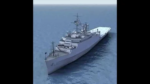 3D Model LPD 4 Amphibious Assault Ship Review
