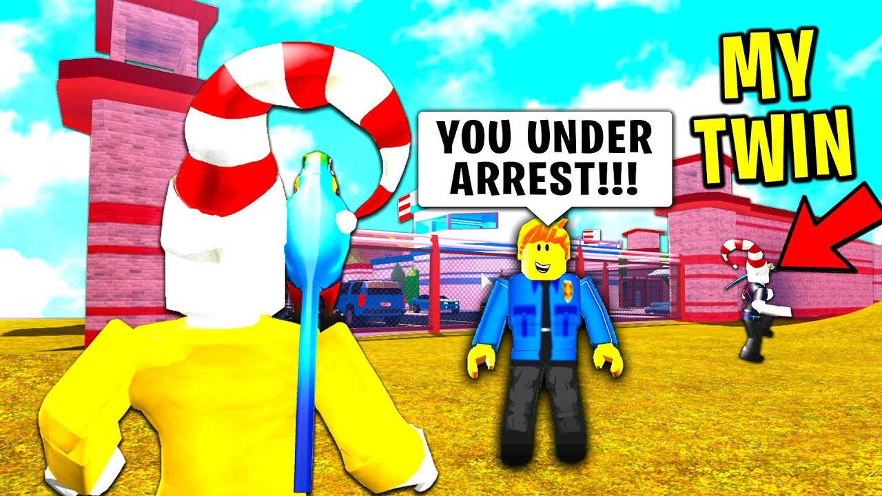 This Cop Mistaken Me For My Twin Criminal Roblox Youtube - cringley roblox jailbreak hackers mutantes