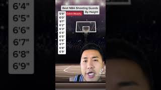 Best NBA Shooting Guards By Height