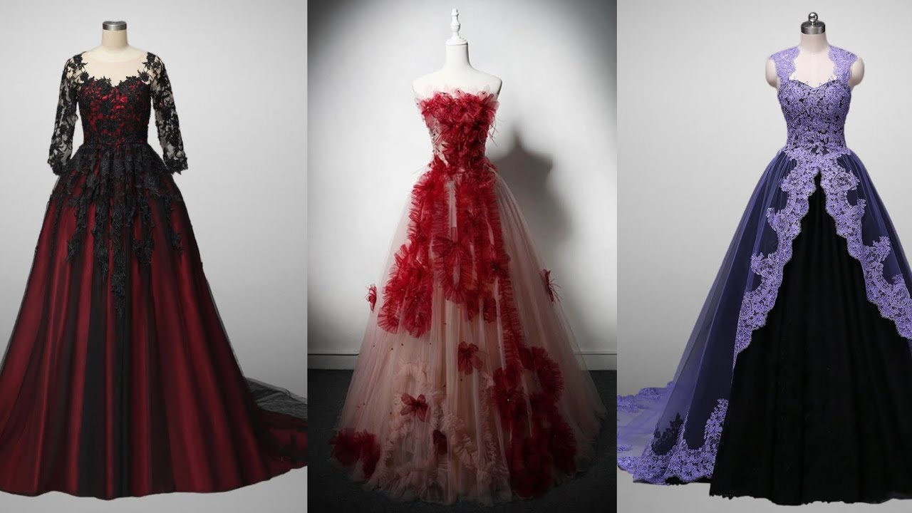Latest Stunning Gothic Wedding Dresses 2025 