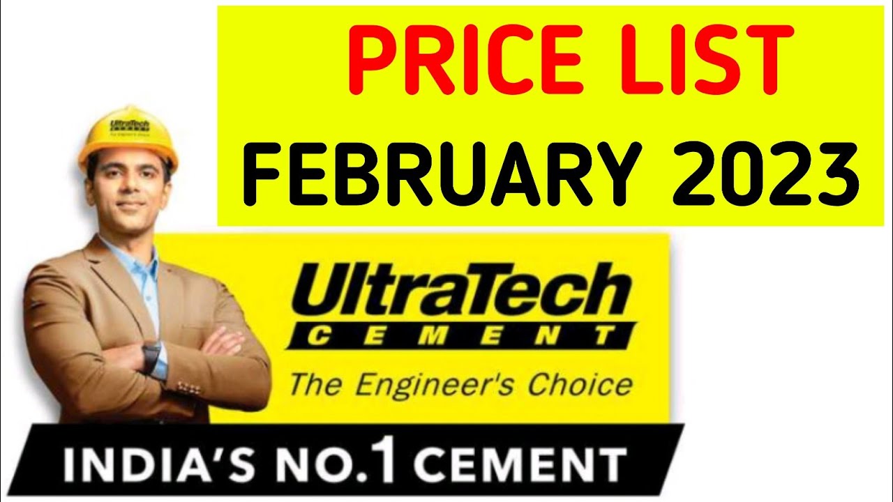 Ultratech Cement Latest Price List Today 2023 Ultratech Cement Ultratech Cement Latest Price List Today 2023 Ultratech Cement