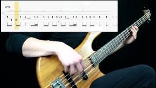 Metallica - Master Of Puppets (Bass Only) (Play Along Tabs In Video)