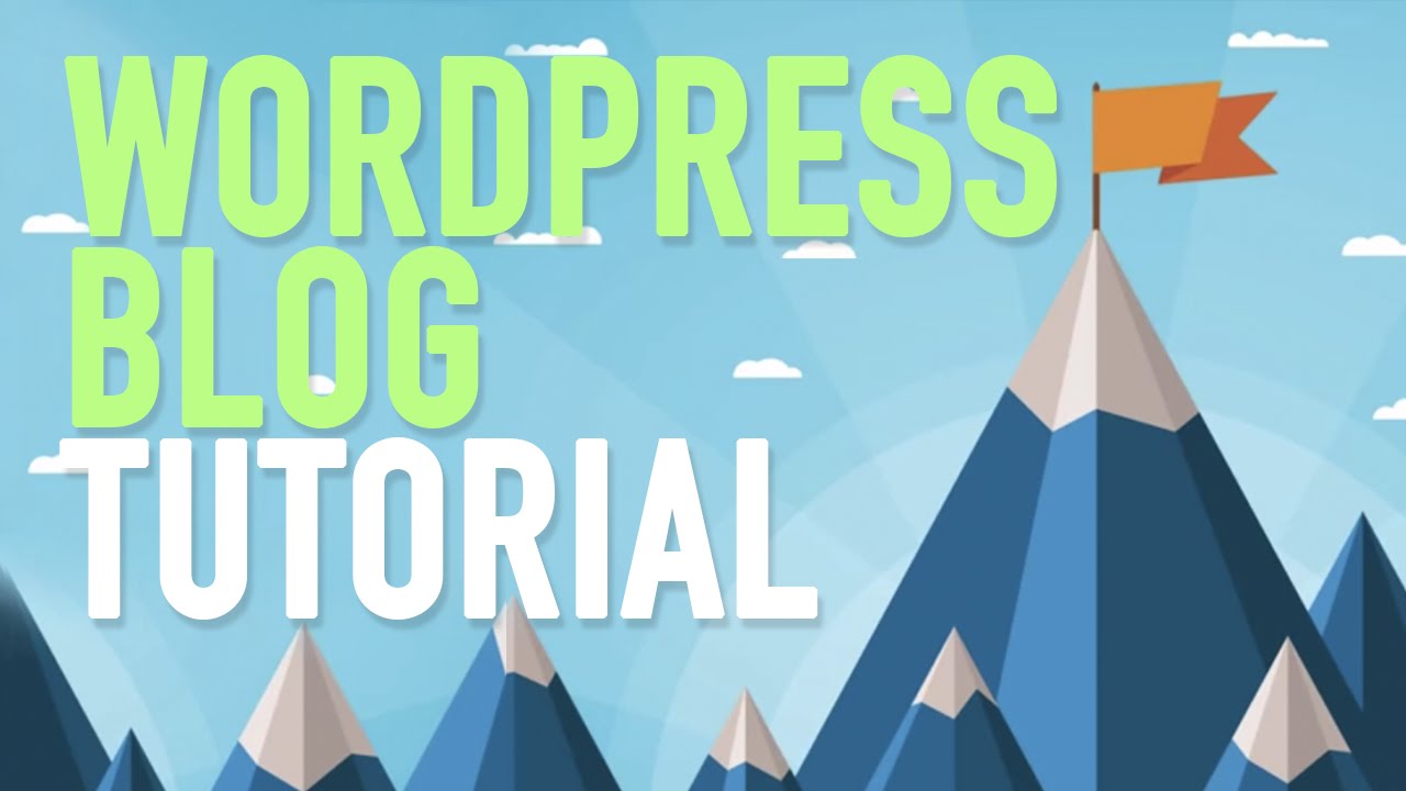 How To Make A Blog Step By Step - WordPress Blog Tutorial For Beginners