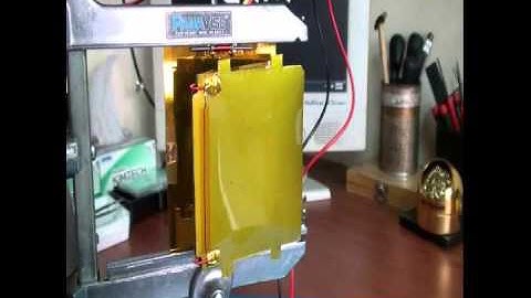 1U Cubesat deployable solar array test, Krysaor-class