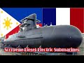 ideally Scorpene diesel-electric submarines made in France for the Philippine navy!