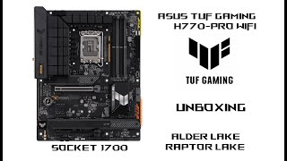 TUF GAMING H770 PRO WIFI Asus| Распаковка | UNBOXING