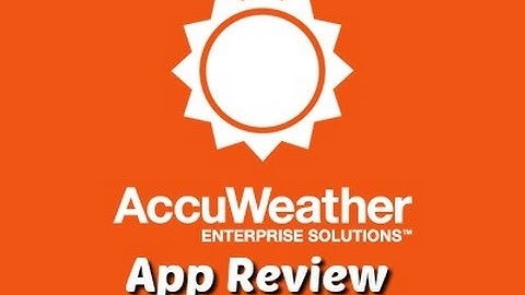 Accu Weather - Weather App - App Review