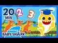 Learn Numbers with Baby Shark and Animals! | +Compilation | Numbers for Kids | Baby Shark Official