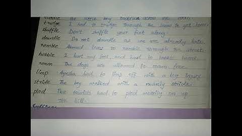 the Echoing Green exercise text book