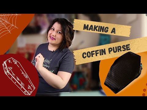 Learn How To Make DIY Coffin Purses - Creepbay