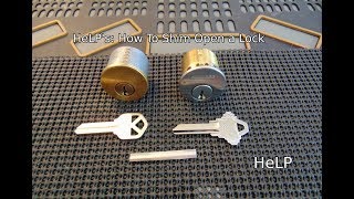 [47] How To Shim A Lock with a Coreshim