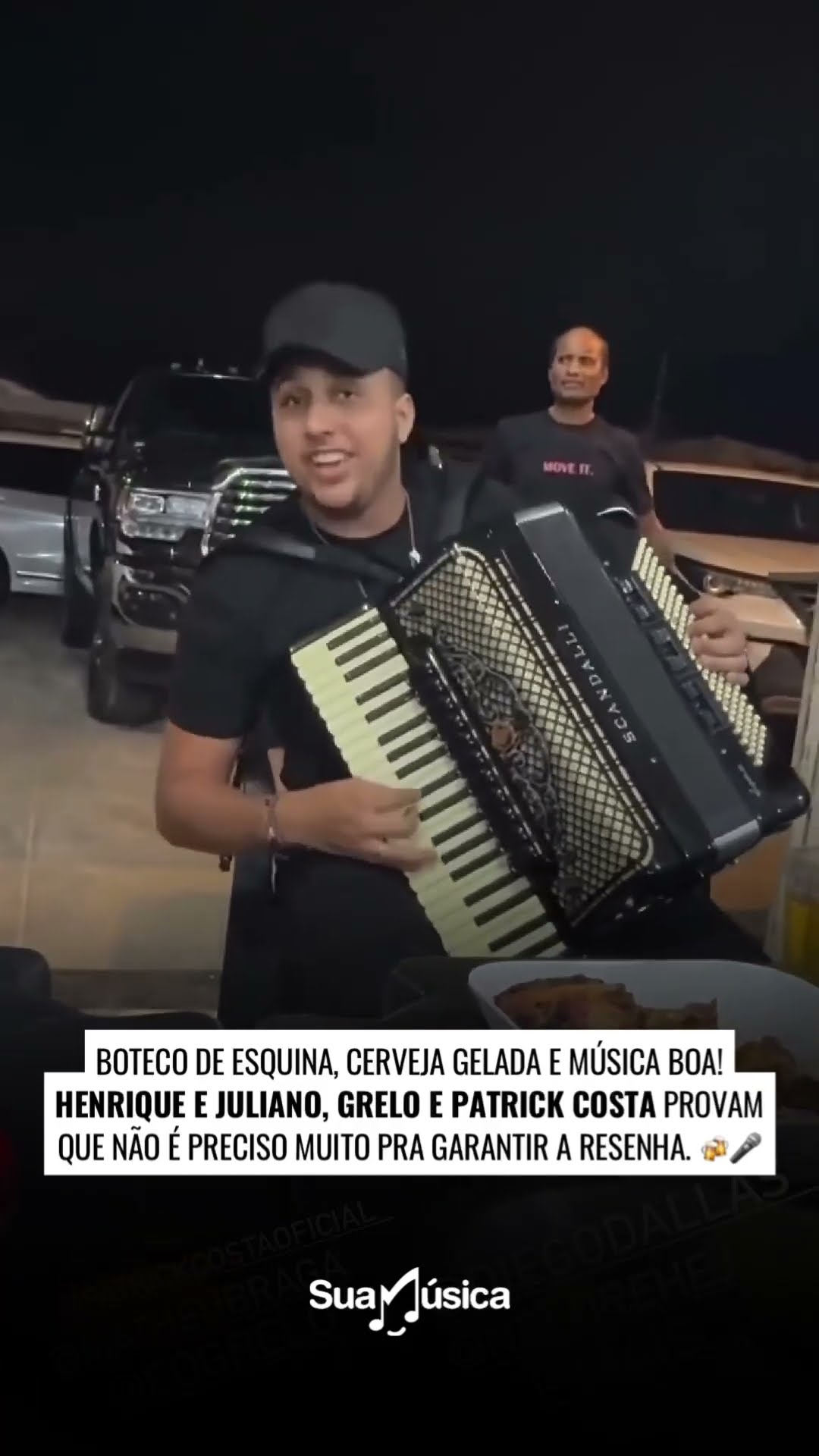 Marca aqui a pessoa que toparia essa resenha contigo!??  #eogrelo #henriqueejuliano #patrickcosta