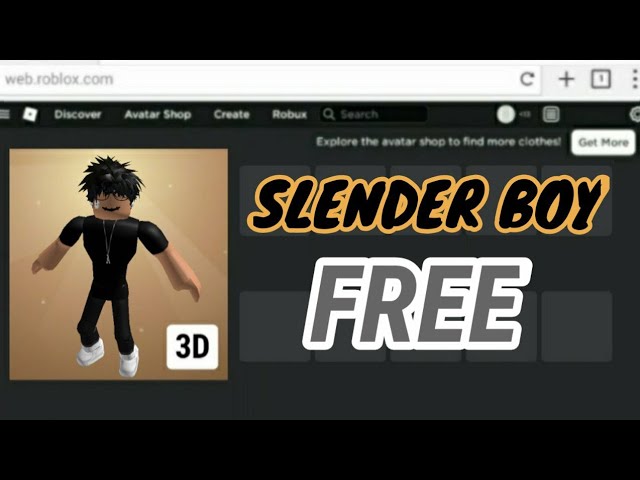 How To Be A Slender For FREE! (Roblox) 