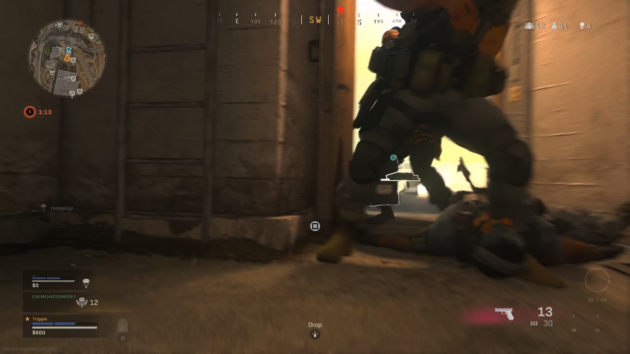 Jump shot finisher (standing)