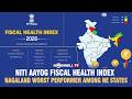 NITI AAYOG FISCAL HEALTH INDEX: NAGALAND WORST PERFORMER AMONG NE STATES