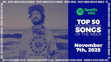 Hits Of The Week | Spotify Top 50 USA Weekly (November 7th, 2025)
