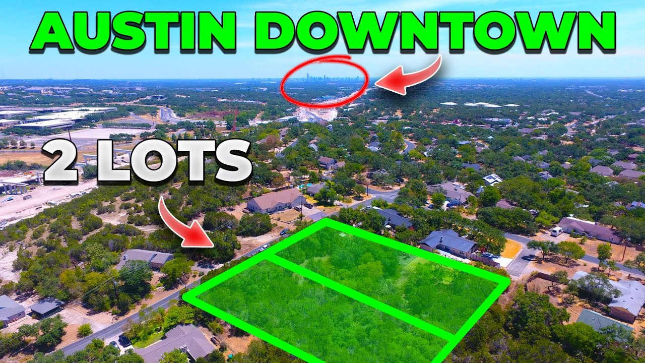 2 Prime Lots in Austin, Texas For Sale Near Downtown Texas Land