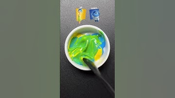 Guess the mixed emotions #satisfying #colormixing #sharkzhan