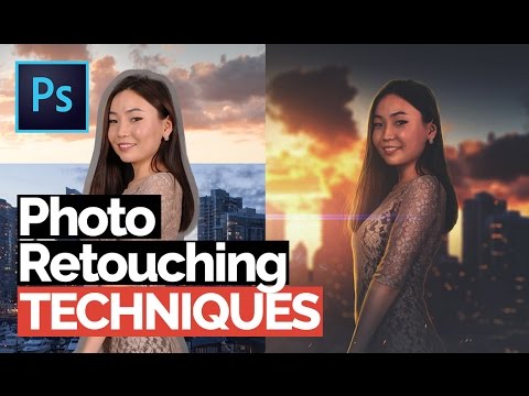 Photoshop Tutorial | How To Retouch, Removing Background, Compositing | MaxAsabin Photo Manipulation