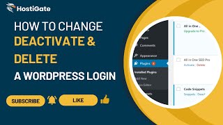 Celebrity How to Deactivate and Delete a WordPress Plugin | Hexraa Wealth