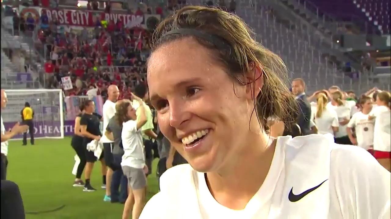 NWSLChampionship Emily Menges postgame interview YouTube