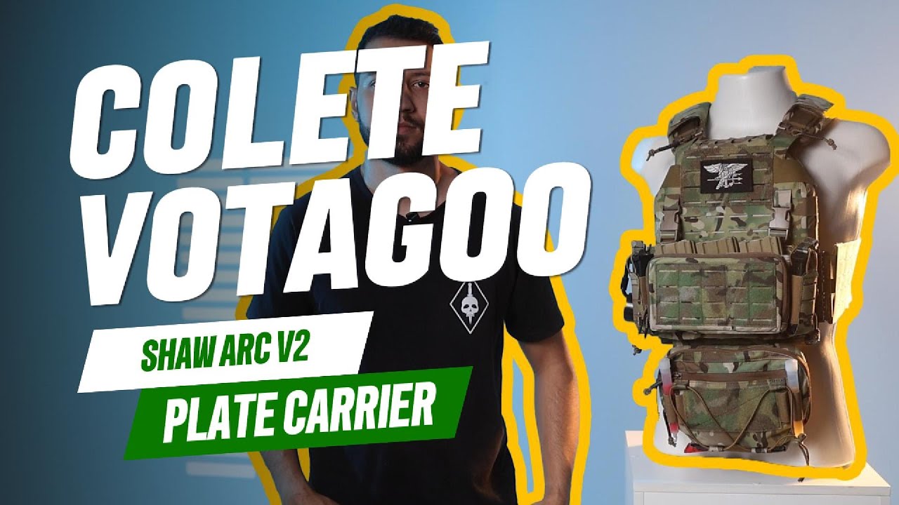 Plate Carrier Votagoo Shaw Arc v2 - GOLP Airsoft Team
