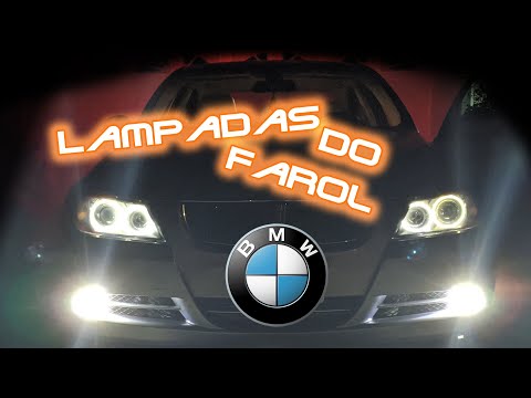 TROCAR LAMPADA DO FAROL DE MILHA E ANGEL EYES DA BMW E90 335i 325i 320i - LED