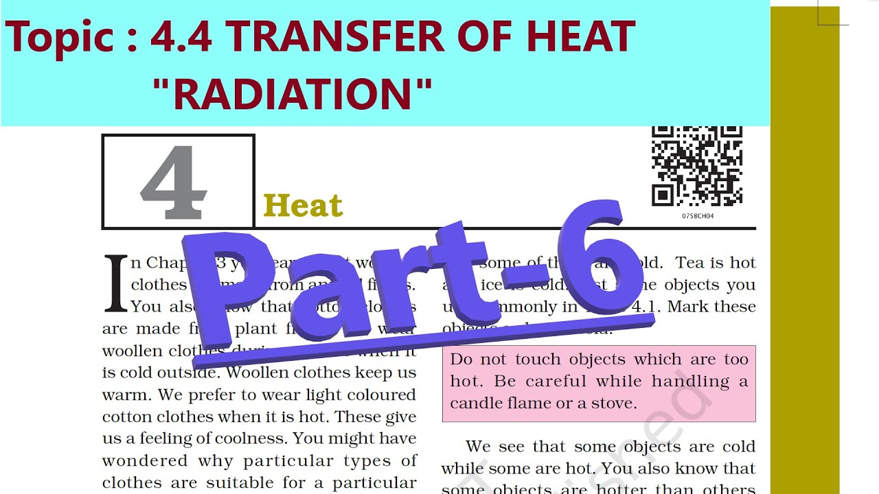 Class 7 Science Chapter 4 Heat Part-6 - YouTube