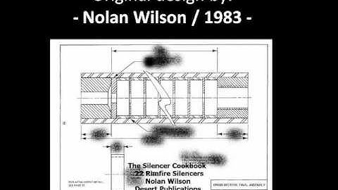 Silencer Design II (Small and Medium Calibers - 3D model and build)