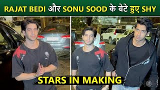 Rajat Bedis Green Eye Boy Vivaan Sonu Soods Son Ayaan Shy Away From Paps, Stars In Making