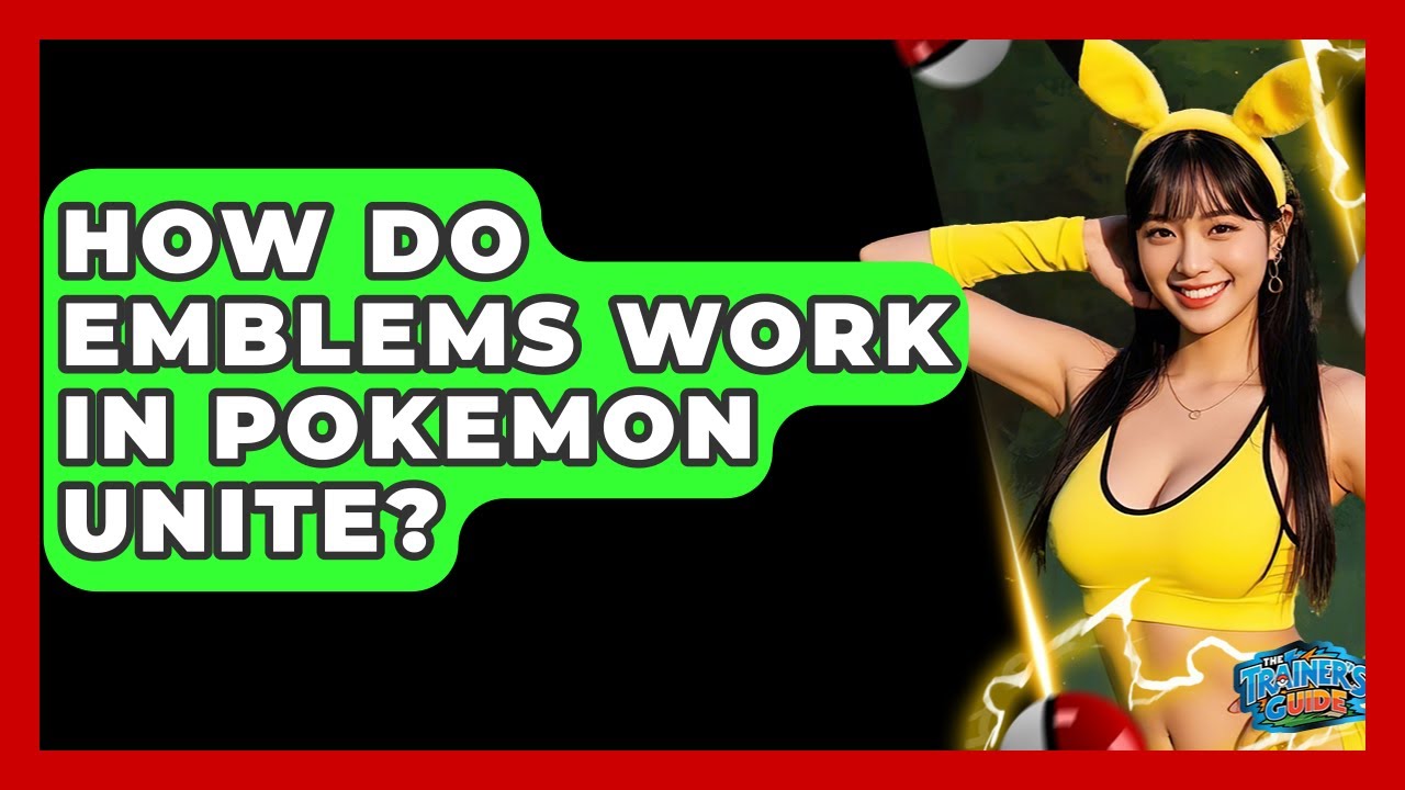 How Do Emblems Work In Pokemon Unite? - The Trainers Guide