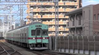【西鉄】5000形5114F%普通筑紫行＠大橋('13/01)