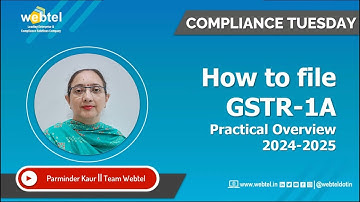 GSTR-1A | How to file GSTR 1A | How to file GST Returns