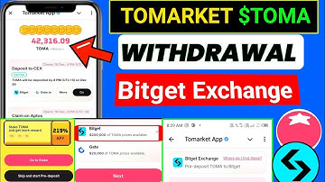 Tomarket Withdraw In Bitget Exchange | Toma Token Deposit To Bitget | Deposit To Cex Tomarket App