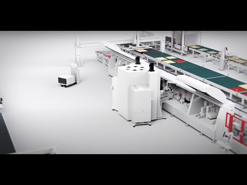 Automatisches Kantenhandling - autonome Transportsysteme | automatic edge handling - agv