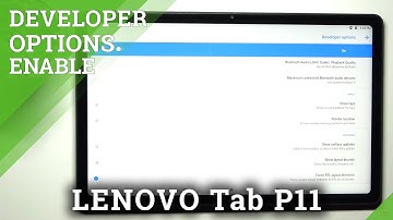How to Enable Developer Options in Lenovo Tab P11 - Boot Manufacturer Panel