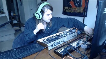 Korg Volca Easter Jam : Korg Volca, Microkorg, Microbrute, Monotron Delay