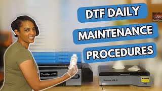 FAST! DTF DAILY MAINTENANCE STEPS| How To Keep The Prestige Running Smooth screenshot 5