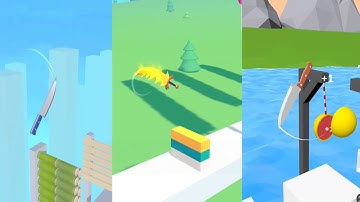 Almost Cut | Slice Master | Slice It - All Levels Gameplay Android, iOS