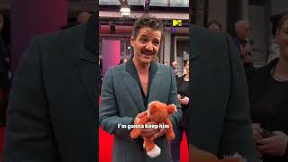 We Gifted Pedro Pascal His Very Own Fox At The Wild Robot Premiere