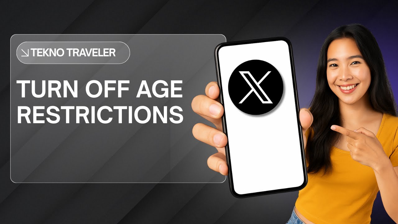 HOW TO TURN OFF AGE RESTRICTIONS ON X (2025)