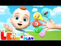 Baby leos finger family  learning for toddlers  learn  play with leo