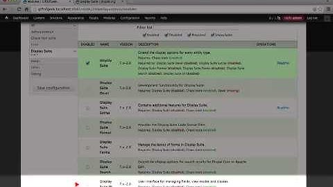 40. Overview of the Display Suite modules and which ones we should enable (a Drupal how-to)