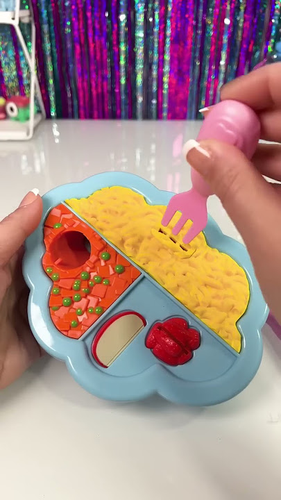 Magic food plate! 😋#magicfood #cute #dollfood #asmr #asmrsounds #playfood
