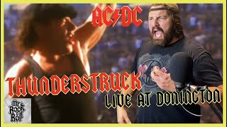 This Was the Opener!! | AC/DC - Thunderstruck (Live at Donington, 8/17/91) | REACTION
