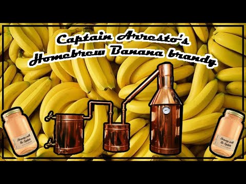 Captain Arresto's Homebrew Banana brandy